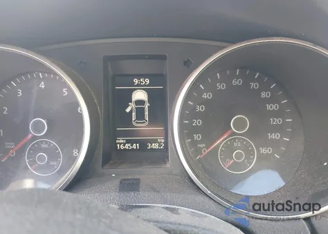 2011 Volkswagen Jetta Sportwagen 2.5L Se from USA, damaged, VIN 3VWPX7AJ2BM601319